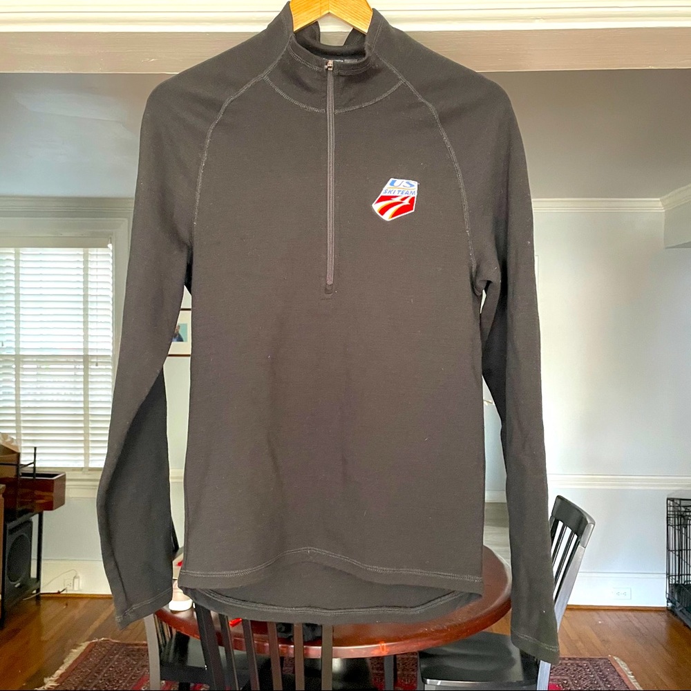 Ibex Black Quarter Zip